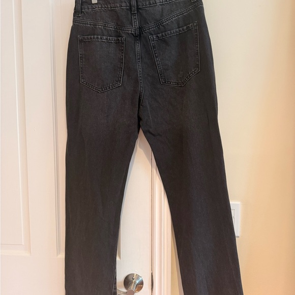 Garage Charcoal Straight Leg Jeans - Picture 2 of 4